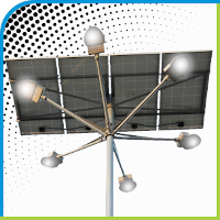 Highmast Solar Street Lights by Adison Power